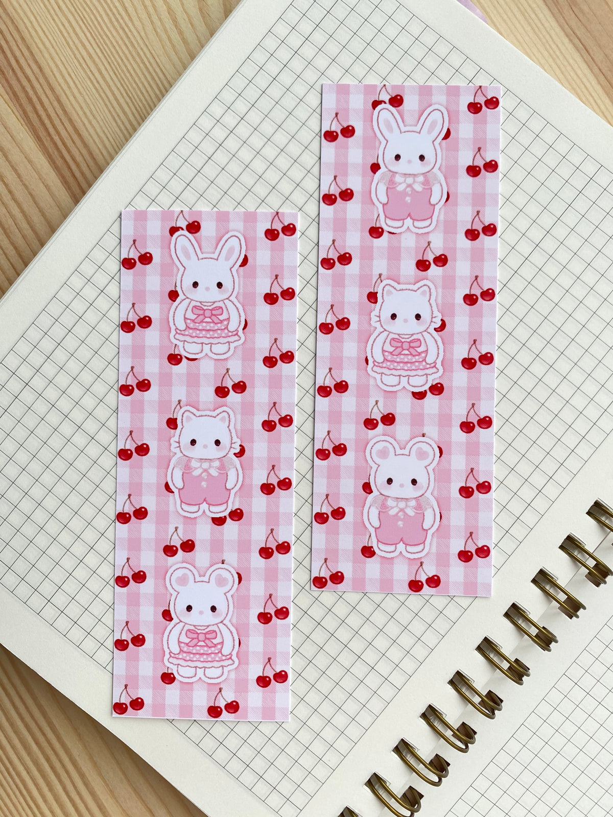 Cherry Critters Bookmark