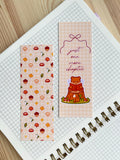 Autumn Fairy Bear Bookmark