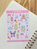 Trinket Lovers Sticker Sheet