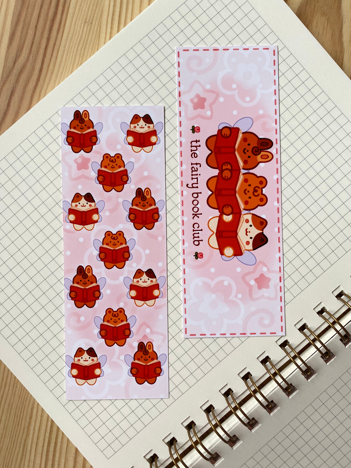 Fairy Book Club Bookmark