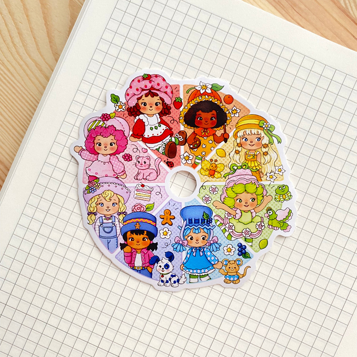 Fruit Girls Sticker