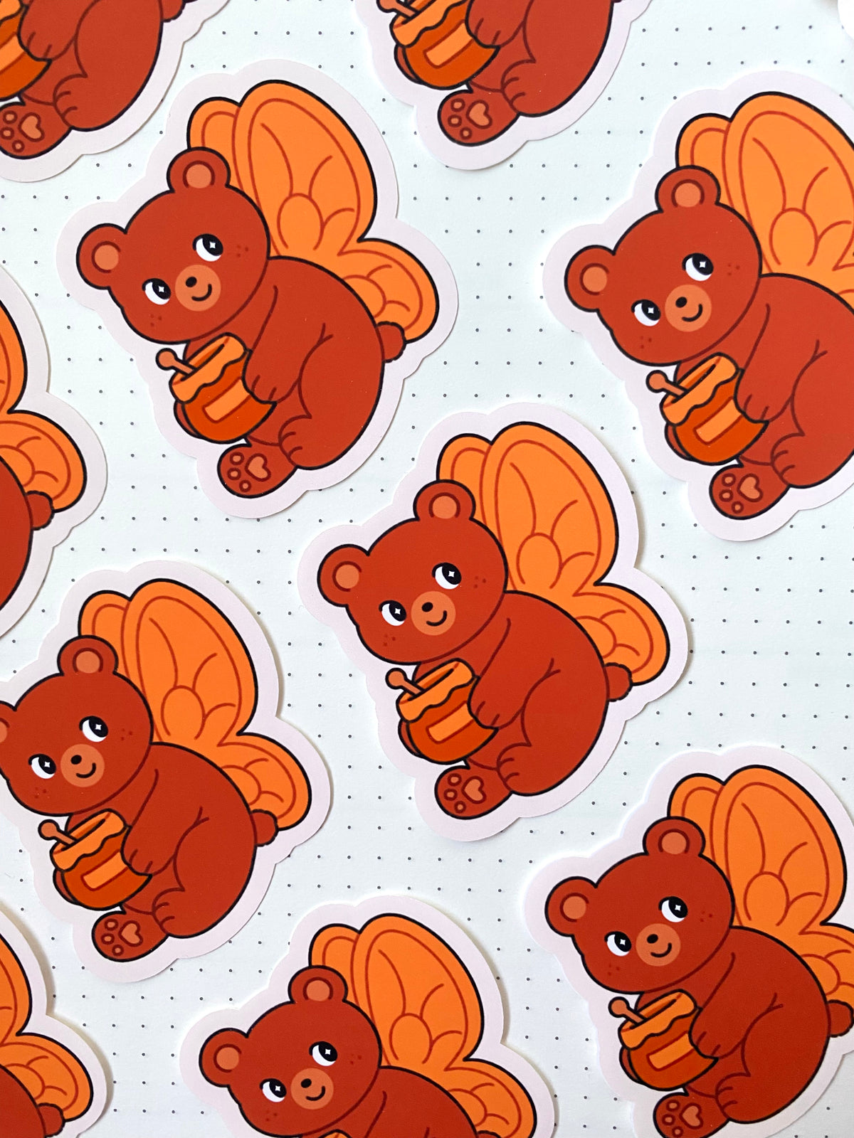 Honey Bear Fairy Sticker