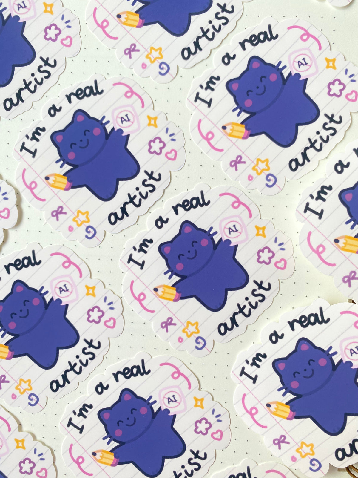 Real Artist Sticker