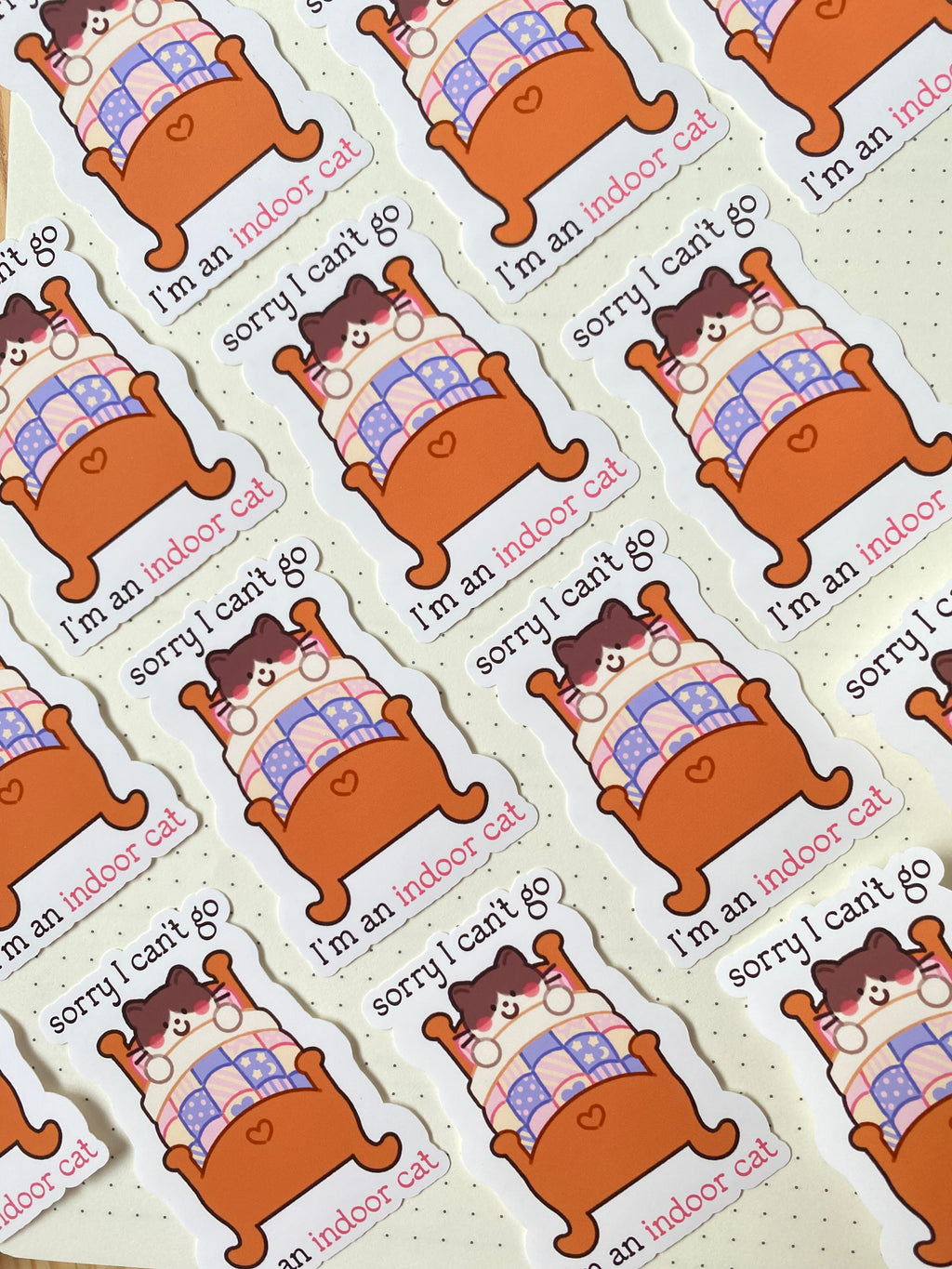 Indoor Cat Sticker