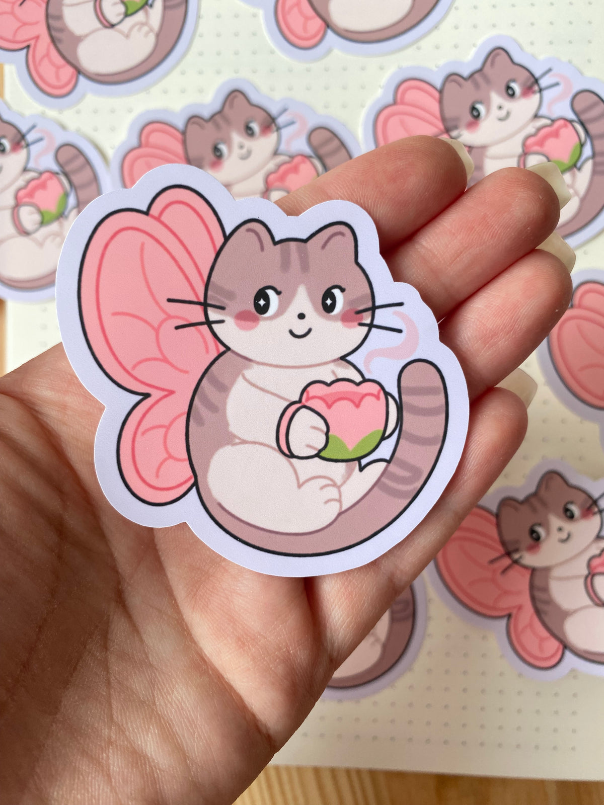 Fairy Cat Sticker