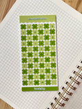 Alphabet Clovers Deco Sticker Sheet