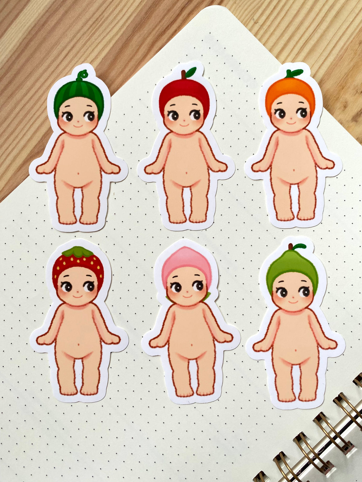 Fruity Angels Sticker Pack