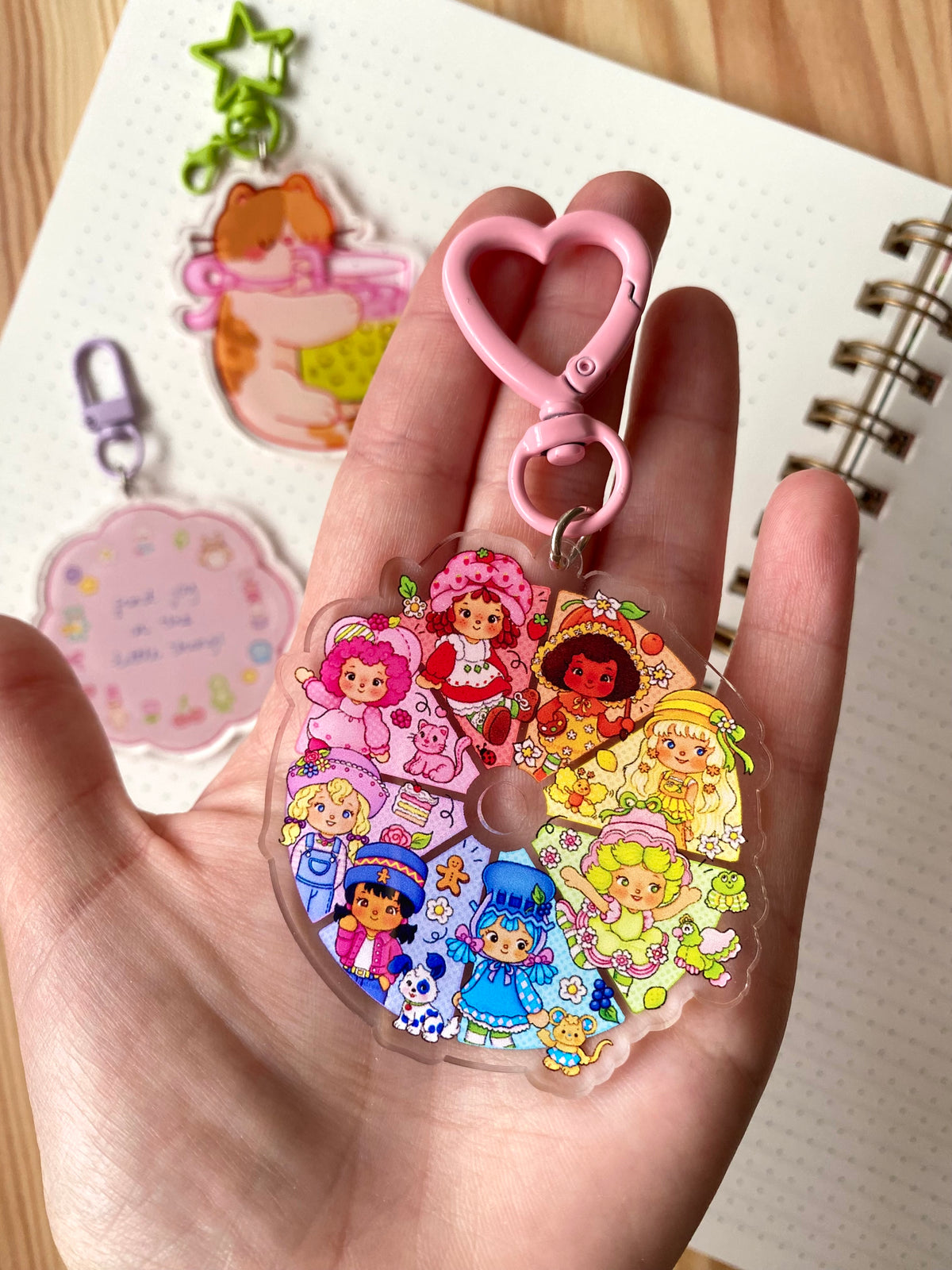 Fruit Girls Keychain