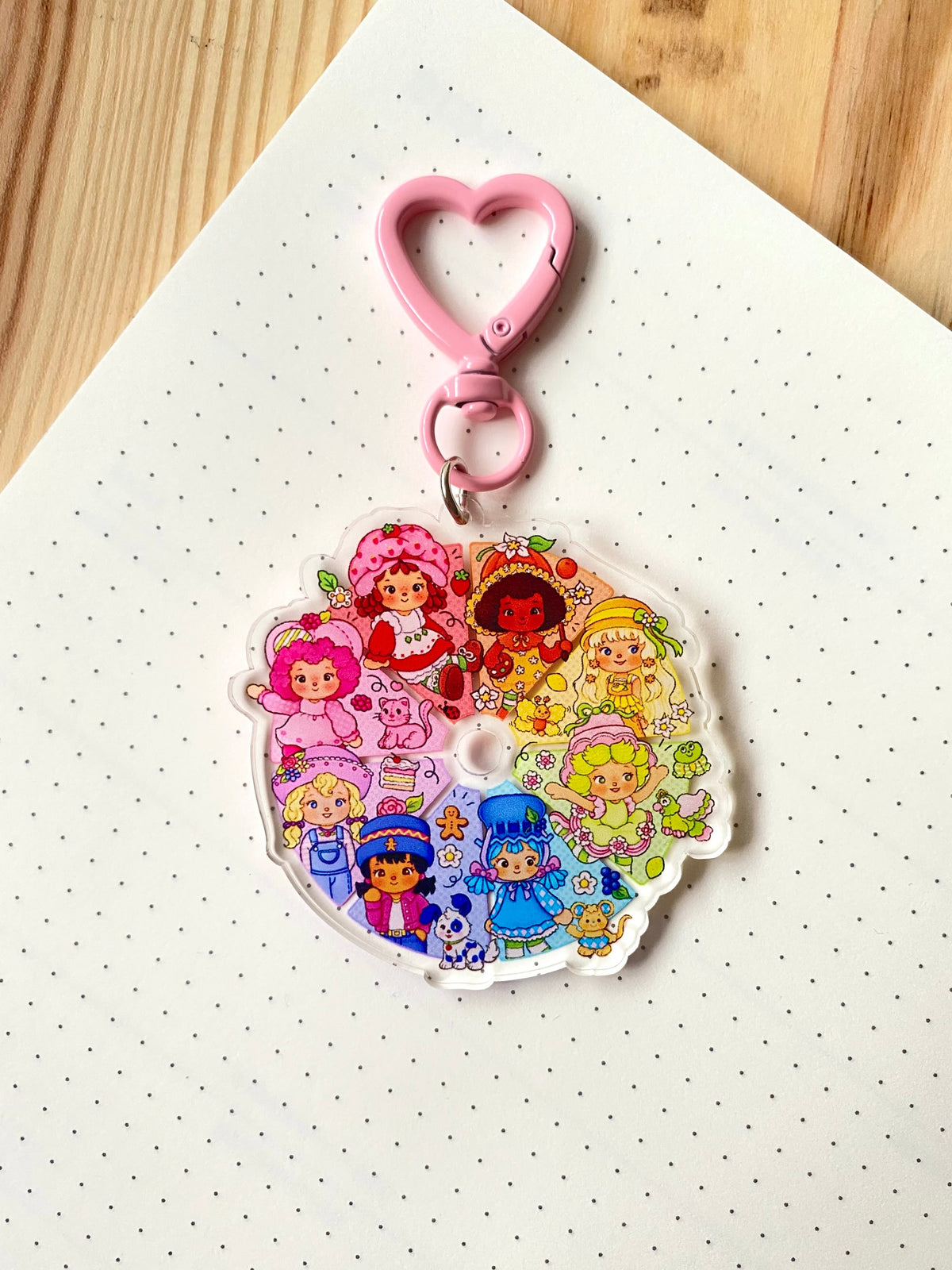 Fruit Girls Keychain