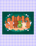 Forest Walk Art Print